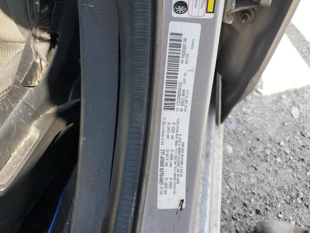 1C3CDZAB8DN631033 - 2013 DODGE AVENGER SE SILVER photo 12