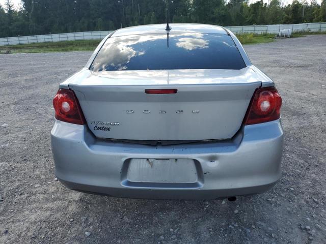 1C3CDZAB8DN631033 - 2013 DODGE AVENGER SE SILVER photo 6