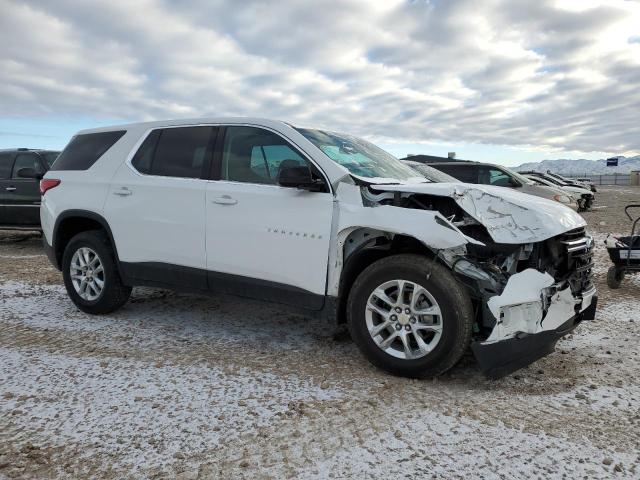 1GNEVFKWXJJ253146 - 2018 CHEVROLET TRAVERSE LS WHITE photo 4