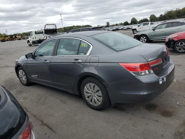 1HGCP2F31CA130195 - 2012 HONDA ACCORD LX GRAY photo 2