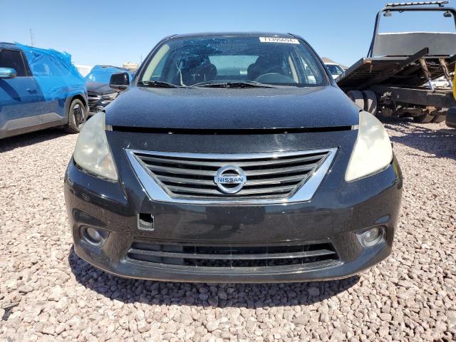 3N1CN7APXEL826760 - 2014 NISSAN VERSA S BLACK photo 5