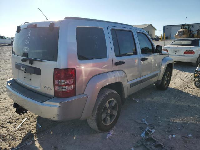1J8GP28K08W153314 - 2008 JEEP LIBERTY SPORT SILVER photo 3