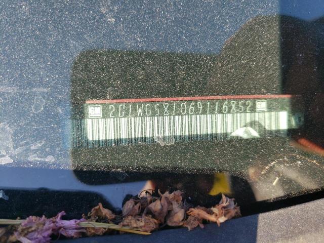 2G1WC581069116852 - 2006 CHEVROLET IMPALA LT 勃艮第红 照片 12