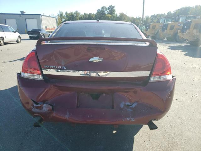 2G1WC581069116852 - 2006 CHEVROLET IMPALA LT 勃艮第红 照片 6