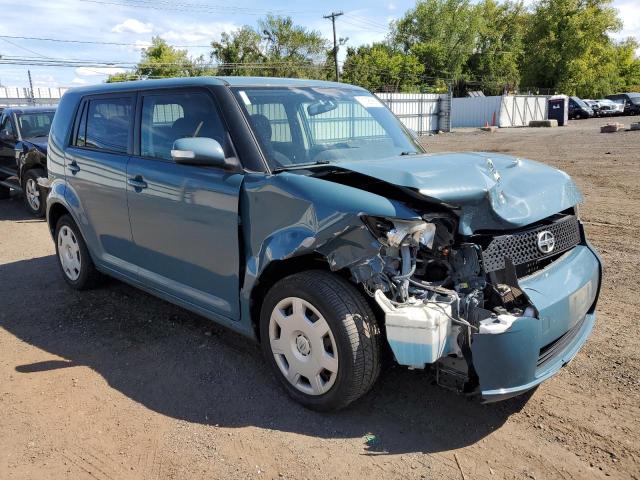 JTLKE50E781016225 - 2008 TOYOTA SCION XB GREEN photo 4