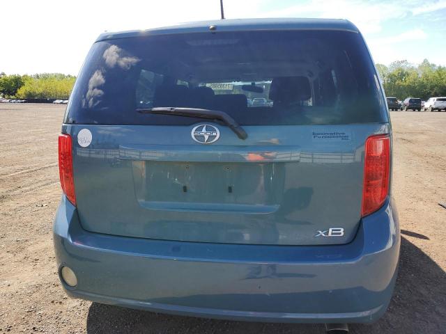JTLKE50E781016225 - 2008 TOYOTA SCION XB GREEN photo 6