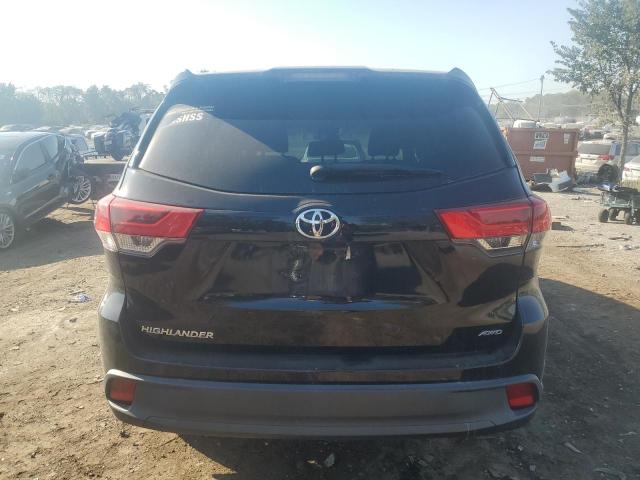 5TDBZRFH3KS927557 - 2019 TOYOTA HIGHLANDER LE BLACK photo 6