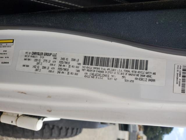 1C4BJWEG4EL234016 - 2014 JEEP WRANGLER U SAHARA Ağ foto 13