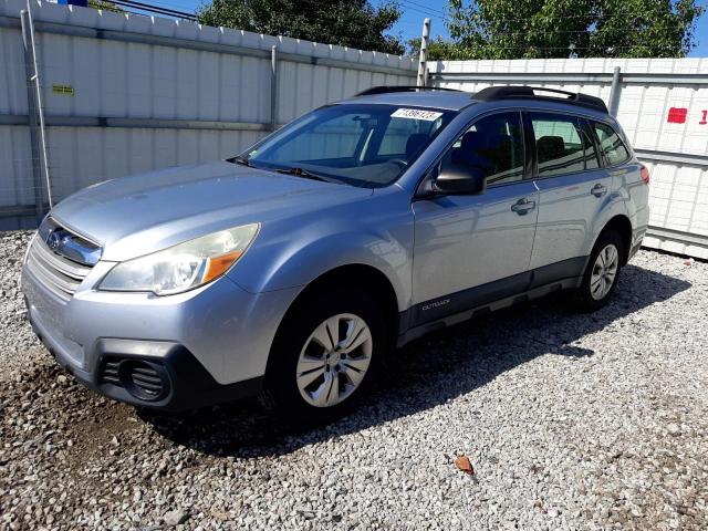 4S4BRBAC1D3254688 - 2013 SUBARU OUTBACK 2.5I SILVER photo 1