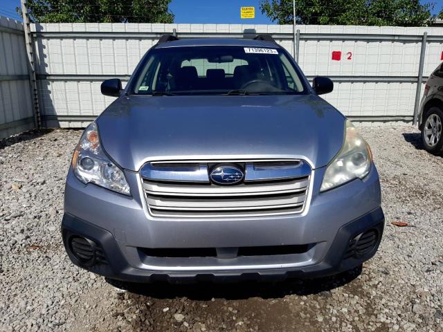 4S4BRBAC1D3254688 - 2013 SUBARU OUTBACK 2.5I SILVER photo 5