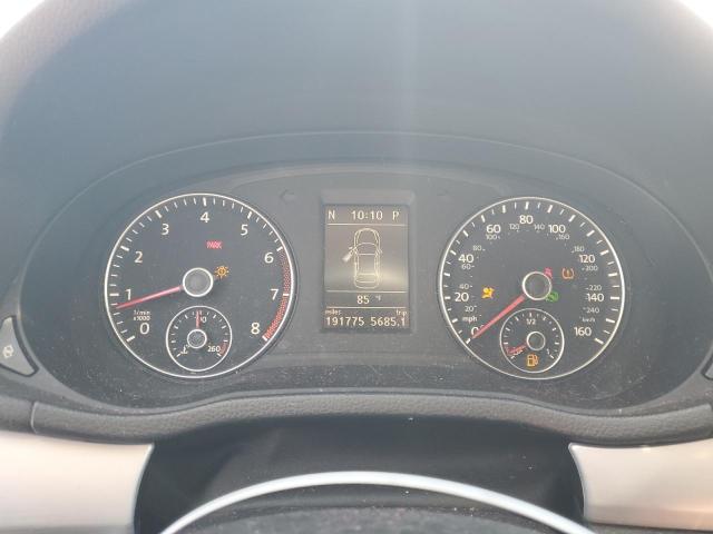 1VWBH7A31CC076300 - 2012 VOLKSWAGEN PASSAT SE 黑色 照片 9