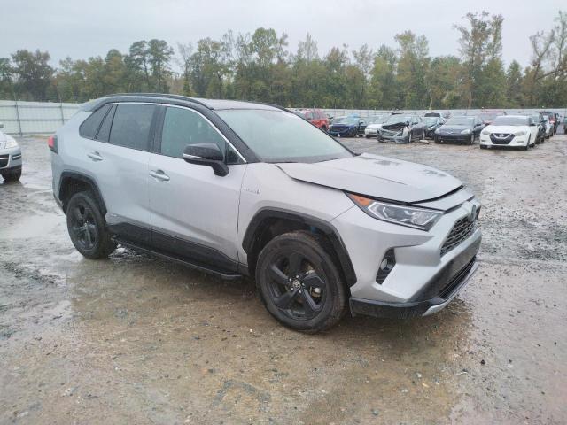 4T3E6RFV0MU059353 - 2021 TOYOTA RAV4 XSE GRAY photo 4