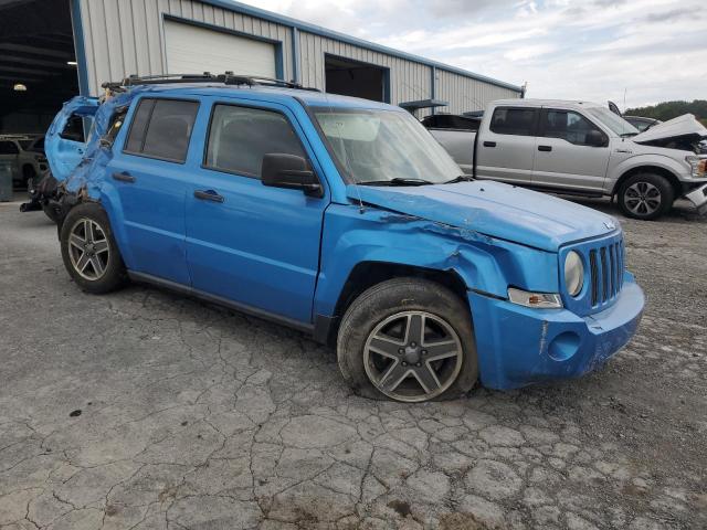 1J4FF28B89D107601 - 2009 JEEP PATRIOT SPORT BLUE photo 4