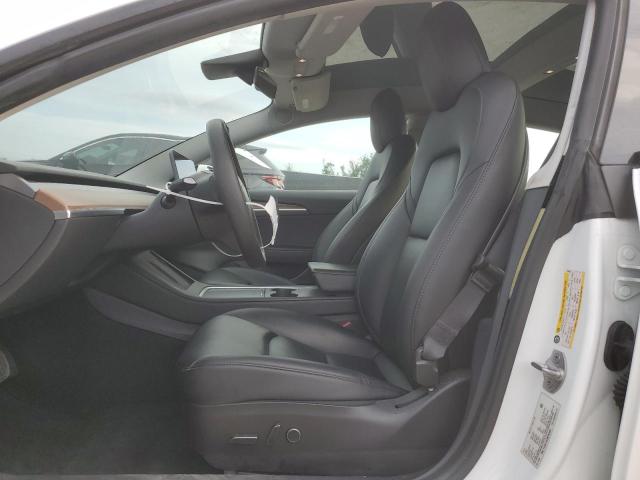 5YJ3E1EA2MF084867 - 2021 TESLA MODEL 3 Beyaz fotoğraf 7