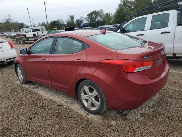 KMHDH4AE6CU307662 - 2012 HYUNDAI ELANTRA GLS RED photo 2