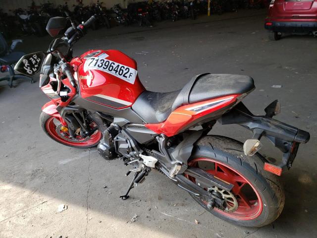 ML5EREK10NDA66348 - 2022 KAWASAKI ER650 K RED photo 3