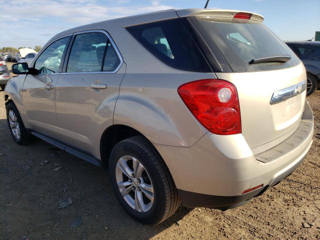 2GNALBEK2C1294115 - 2012 CHEVROLET EQUINOX LS BEIGE photo 2