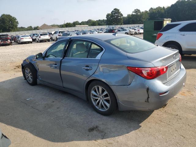 JN1BV7AP8FM354819 - 2015 INFINITI Q50 BASE BLUE photo 2