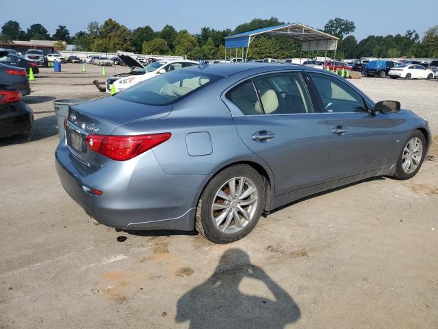 JN1BV7AP8FM354819 - 2015 INFINITI Q50 BASE BLUE photo 3