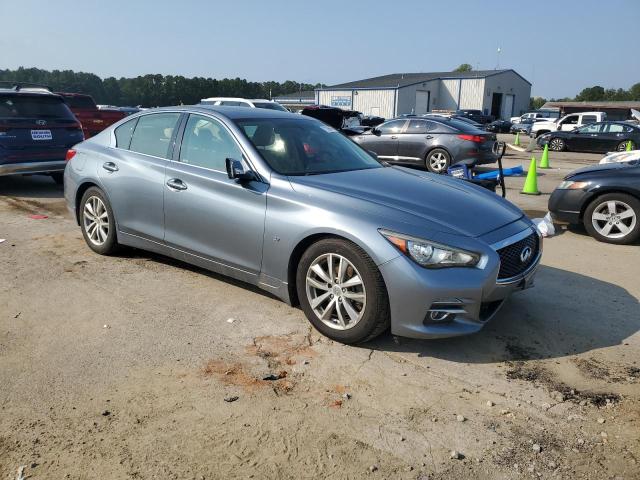 JN1BV7AP8FM354819 - 2015 INFINITI Q50 BASE BLUE photo 4