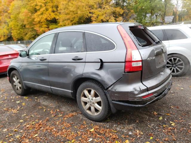 5J6RE4H3XBL800430 - 2011 HONDA CR-V LX GRAY photo 2