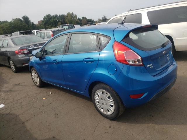 3FADP4EE7HM121731 - 2017 FORD FIESTA SE BLUE photo 2