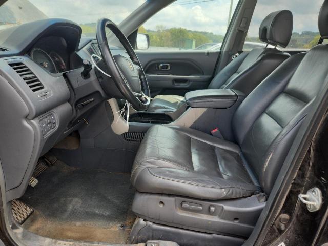 5FNYF18597B016815 - 2007 HONDA PILOT EXL BLACK photo 7