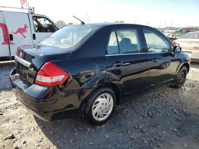 3N1BC11E37L420576 - 2007 NISSAN VERSA S BLACK photo 3