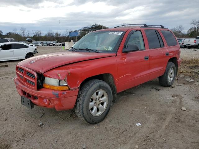 1D4HR38N23F569401 - 2003 DODGE DURANGO SP RED photo 1