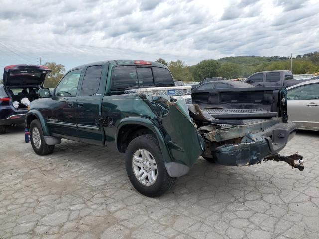 5TBBT48154S441025 - 2004 TOYOTA TUNDRA ACCESS CAB LIMITED GREEN photo 2