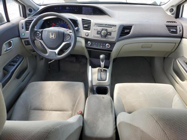 2HGFB2F80CH330364 - 2012 HONDA CIVIC EX WHITE photo 8