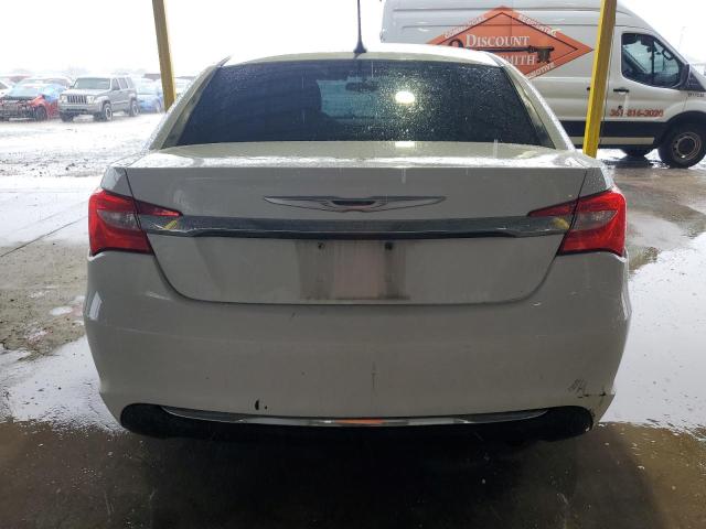 1C3CCBAB6CN170441 - 2012 CHRYSLER 200 LX WHITE photo 6