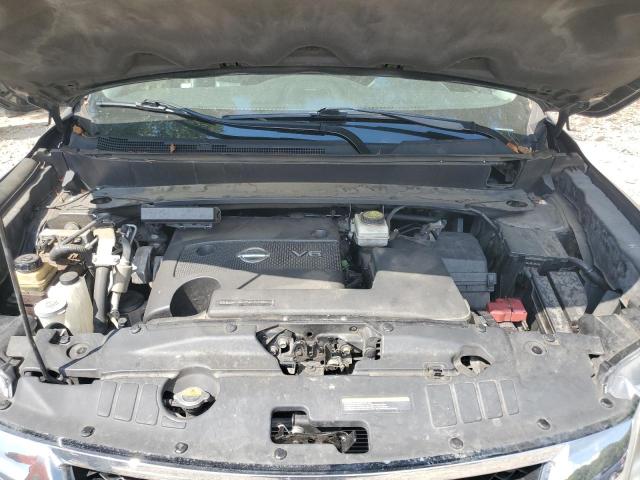 5N1AR2MM7FC662485 - 2015 NISSAN PATHFINDER S GRAY photo 12