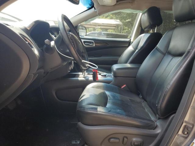 5N1AR2MM7FC662485 - 2015 NISSAN PATHFINDER S GRAY photo 7