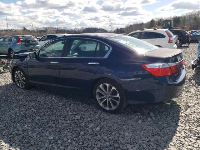 1HGCR2F53DA136626 - 2013 HONDA ACCORD SPORT 蓝色 照片 3