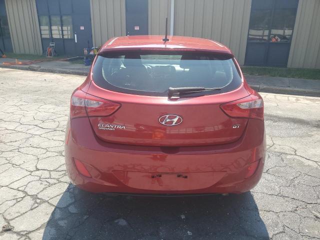 KMHD35LH8HU372757 - 2017 HYUNDAI ELANTRA GT RED photo 6