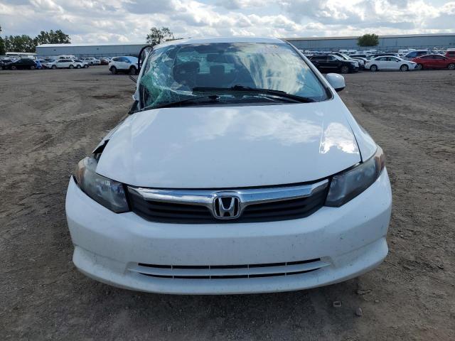 19XFB2F56CE002818 - 2012 HONDA CIVIC LX თეთრი ფოტო 5