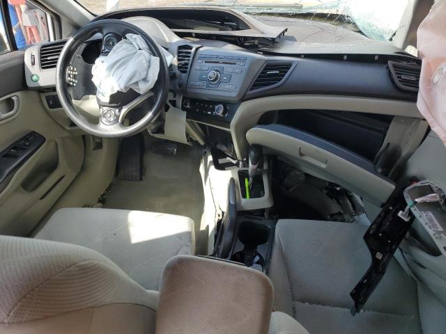 19XFB2F56CE002818 - 2012 HONDA CIVIC LX თეთრი ფოტო 8