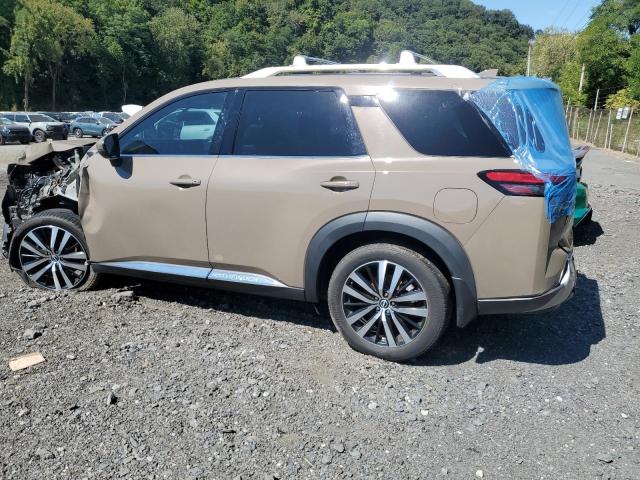 5N1DR3DKXPC244120 - 2023 NISSAN PATHFINDER PLATINUM თაფლისფერი ფოტო 2