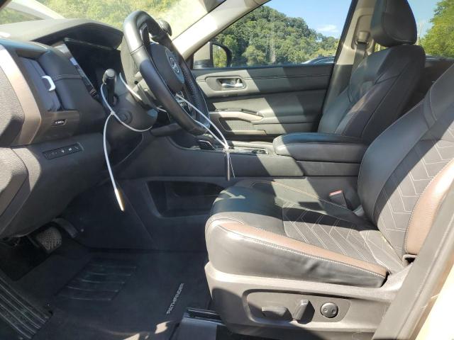 5N1DR3DKXPC244120 - 2023 NISSAN PATHFINDER PLATINUM თაფლისფერი ფოტო 7