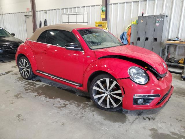 3VW7S7AT1FM822318 - 2015 VOLKSWAGEN BEETLE R-LINE RED photo 4