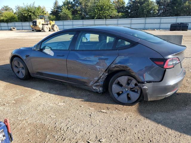 5YJ3E1EB7PF392369 - 2023 TESLA MODEL 3 Grafitowy zdjęcie 2