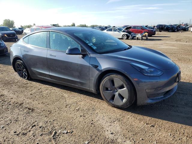 5YJ3E1EB7PF392369 - 2023 TESLA MODEL 3 Grafitowy zdjęcie 4