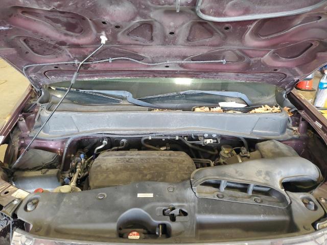 5FNYF4H50EB028236 - 2014 HONDA PILOT EXL BURGUNDY photo 12