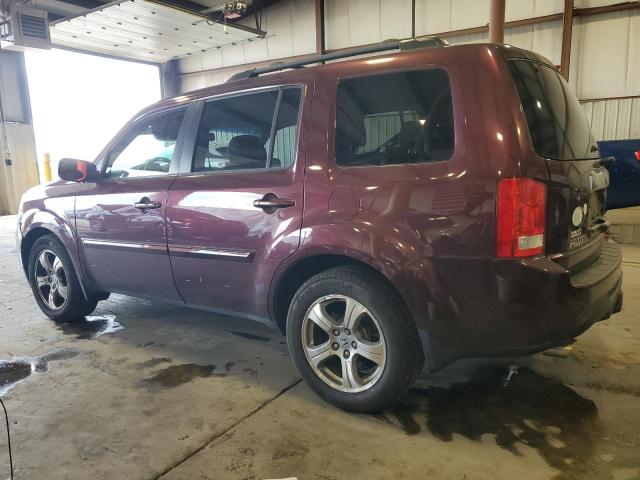 5FNYF4H50EB028236 - 2014 HONDA PILOT EXL BURGUNDY photo 2