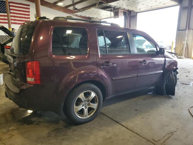 5FNYF4H50EB028236 - 2014 HONDA PILOT EXL BURGUNDY photo 3
