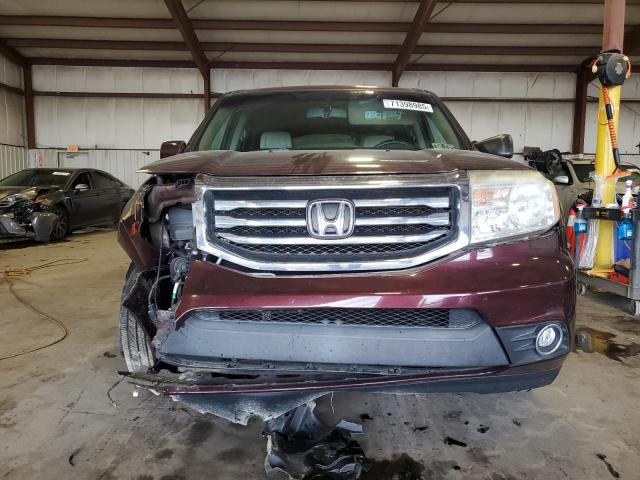 5FNYF4H50EB028236 - 2014 HONDA PILOT EXL BURGUNDY photo 5