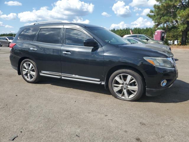 5N1AR2MN0EC605200 - 2014 NISSAN PATHFINDER S BLACK photo 4