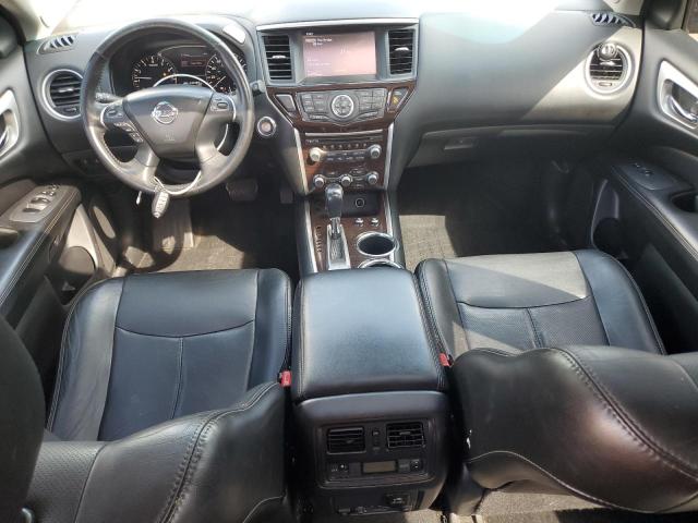 5N1AR2MN0EC605200 - 2014 NISSAN PATHFINDER S BLACK photo 8