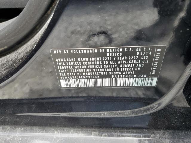 3VW4S7AJ8EM298942 - 2014 VOLKSWAGEN JETTA GLI Qara foto 13